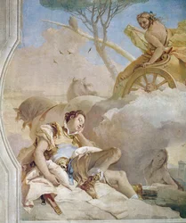 Armida rapisce il dormiente Rinaldo, da 